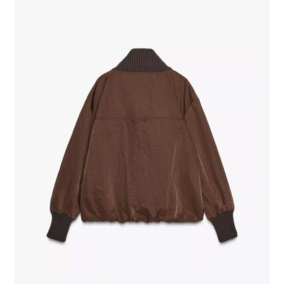 ZARA Woman Collection Ribbed Jacket - Picture 2 of 5